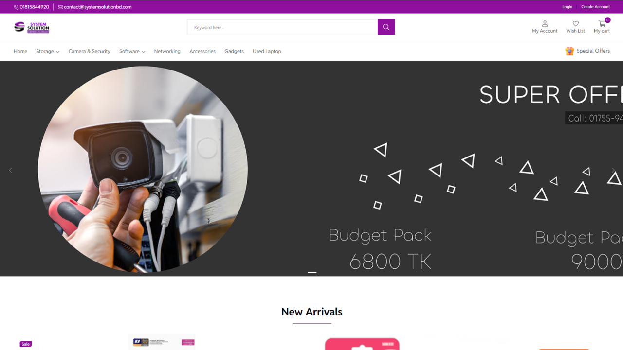 System Solution - Computer & Technology